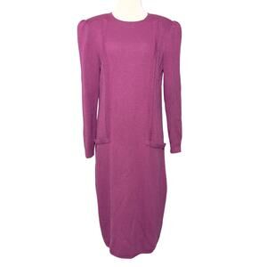 Vintage St. John by Marie Gray Knit Dress SZ L